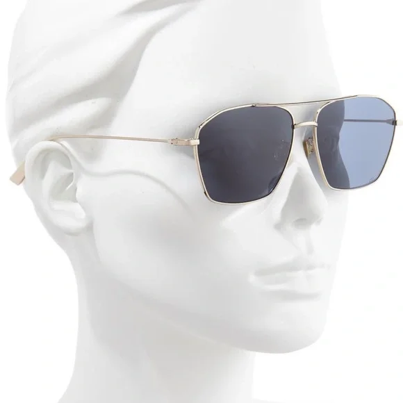DIOR Stellaire 62mm Oversize Aviator Sunglasses